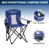 Bestier Foldable Camp Chair,Outdoor Chair with Side Pocket & Cup Holder - 4 of 4