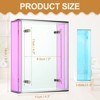 Unique Bargains Acrylic Wall Tabletop Display Floating Single Image Frame - 2 of 4