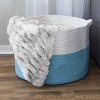 Home-Complete Extra-Large Woven Rope Basket - image 2 of 4