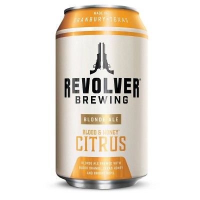 Revolver Blood & Honey Citrus Blonde Ale Beer - 12pk/12 fl oz Cans