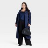 Women's Faux Suede Trench - A New Day™ - 3 of 3
