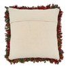 Saro Lifestyle Boho Circle Pillow - Poly Filled, 20" Square, Multi - 2 of 3
