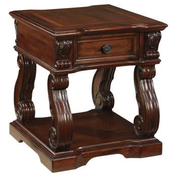 Alymere End Table Rustic Brown - Signature Design by Ashley
