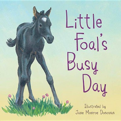 Little Foal's Busy Day - by  Sleeping Bear Press (Board Book)