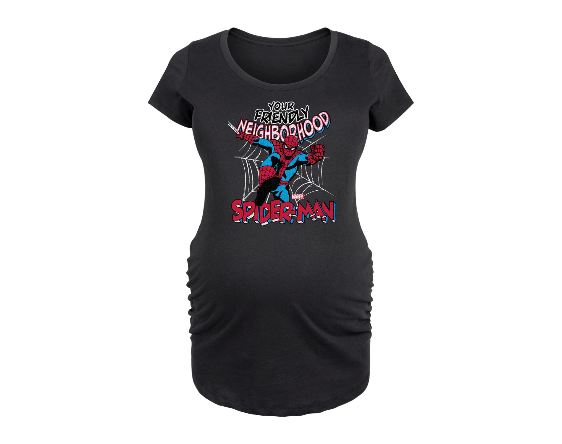 Women's Marvel Friendly Neighborhood Spider-Man  - Black - 2 X-Large