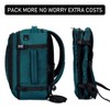 Generic Travel Backpack Spirit Airlines Personal Item Bag Carry On Backpack 13 Pockets - 3 of 4