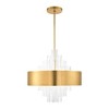 Livex Lighting Orenburg 10 - Light Pendant in  Natural Brass - 2 of 4