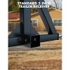3 Point 2 Inch Receiver Drawbar Hitch Adapter for Cat1 Tractors, LM25H, Kubota, WLM Tractor, BX, NorTrac, Yanmar, Kioti - 4 of 4