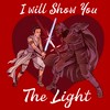 Men's Star Wars Kylo Ren and Rey I Will Show You the Light T-Shirt - 2 of 4