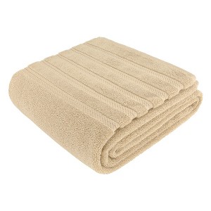 American Soft Linen 100% Cotton Jumbo Large Turkish Bath Towel Sheet, 35x70 inches Soft and Quick Dry Bath Sheet - 1 of 4