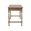 PAGED Computer Desk, Simple Modern Home Office Desk with 6 Open Shelves and Wooden Desktop for Office, Study - 4 of 4