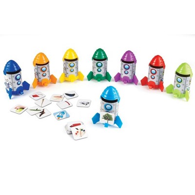 Learning Resources Rhyme/Sort Rockets Activity Set