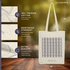 Lincove Stylish Canvas Tote Bag - Eco-Friendly, Reusable Shopping Bag - Perfect for Daily Use, Groceries, and Travel - 3 of 4