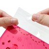 Wrapables Transparent Self-Adhesive 4" x 4" Candy and Cookie Bags, Favor Treat Bags for Parties and Wedding (200pcs), Snowman & Sleigh Ride - 3 of 4