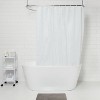 PEVA Light Weight Shower Liner White - Room Essentials™ - image 2 of 4