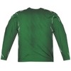 Men's Leprechaun Costume (Front Back Print) Long Sleeve Costume T-Shirt - 3 of 4