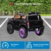 Kids Ride On Truck, Licensed Toyota Tacoma Car, 12V Battery Powered Electric Car with Remote Control,  Ride On Toy Car with lights Music for Kids 3-6 - 3 of 4