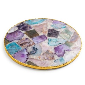 Radiance Composite Agate Cheese Board - 1 of 4