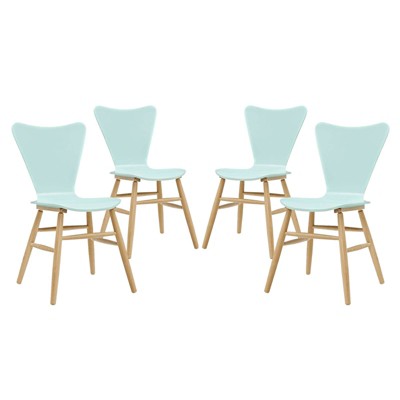 Modway Cascade Dining Chair Set of 4