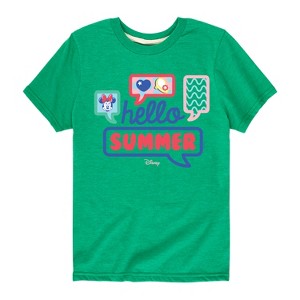 Boys' - Disney - Hello Summer Short Sleeve Graphic T-Shirt - 1 of 4