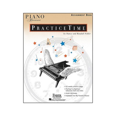 Faber Piano Adventures Piano Adventures Practice time assignment Book - Faber Piano