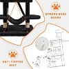 66" Tall Cat Tree Tower for Large Cats 20 Lbs+, Heavy Duty Indoor Cat Condo with Hammocks & Scratching Posts - 4 of 4