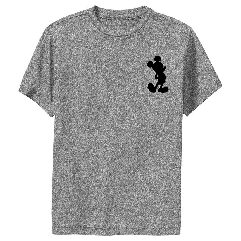 Boy's Disney Mickey Mouse Pocket Silhouette Performance Tee, 1 of 5