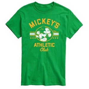 Men's - Disney - Mickeys Athletic Club Short Sleeve Graphic T-Shirt - 1 of 3