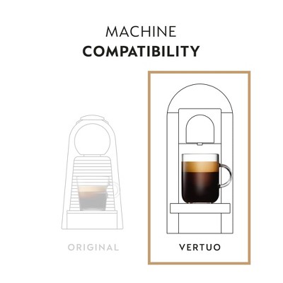 Nespresso Vertuo Double Espresso Scuro Capsules Medium Roast - 40ct