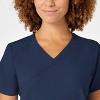 Wink W123 Women's Mock Wrap Scrub Top - 4 of 4