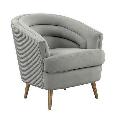 TOV Furniture Jules Velvet Accent Chair by Inspire Me! Home Decor