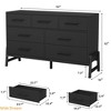 Freestanding 7 Dresser for Bedroom, 52" Wide Drawer Dresser with Storage, Wooden Closet Storage Chest - 2 of 4