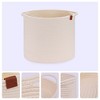 Unique Bargains Shelf Closet Woven Storage Basket for Blankets Clothes Shoes 1 Pc - 2 of 4