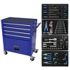 Metal Tool Chest with 4 Drawers Tool Sets Metal Tool Box Storage Cabinets Rolling Tool Chest - 4 of 4