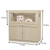 LAOTIES 31"Wooden Hamster Cage with Storage,Acrylic Panels And Easy-Clean Top - 4 of 4