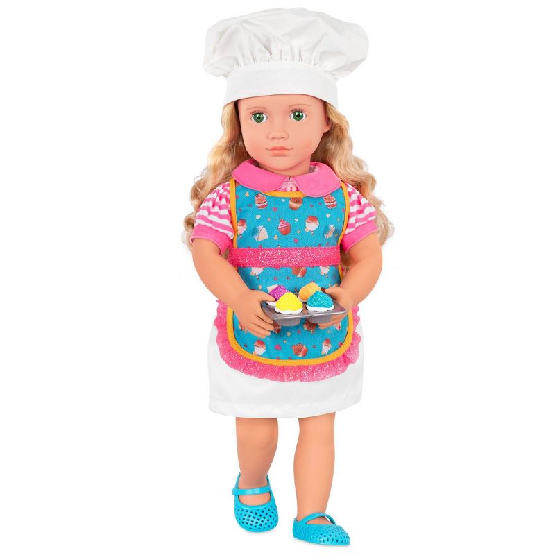 Our Generation Jenny with Storybook &#38; Accessories 18&#34; Posable Baking Doll, 4 of 11