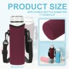Unique Bargains Neoprene Insulated Water Bottle Sleeve with Strap - 2 of 4