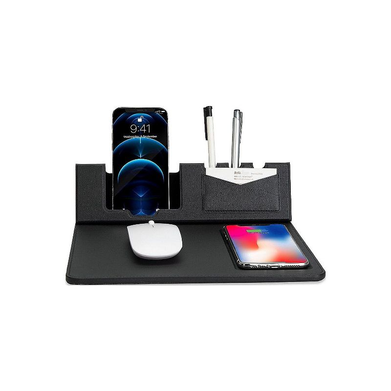 SaharaCase Office Mouse Pad with Wireless Charging Black (DA00002), 4 of 7