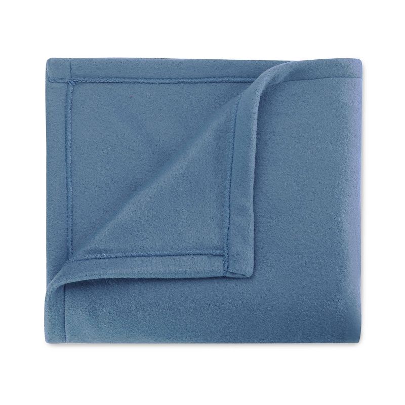 Sunbeam 62&#34; x 84&#34; Twin Nordic Ultra Electric Heated Blanket Newport Blue, 3 of 8