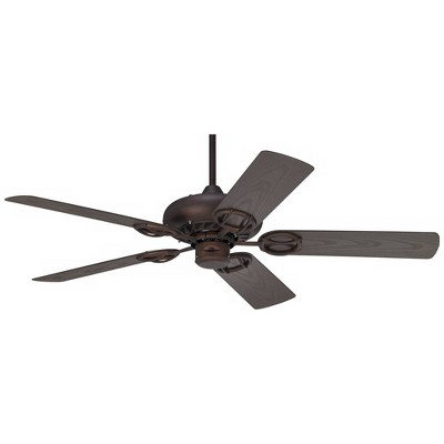 52" Oil Rubbed Bronze Industrial Ceiling Fan with Painted Blades