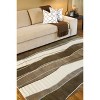 Hauteloom Alanreed Brown Premium Wool Area Rug - 2 of 4