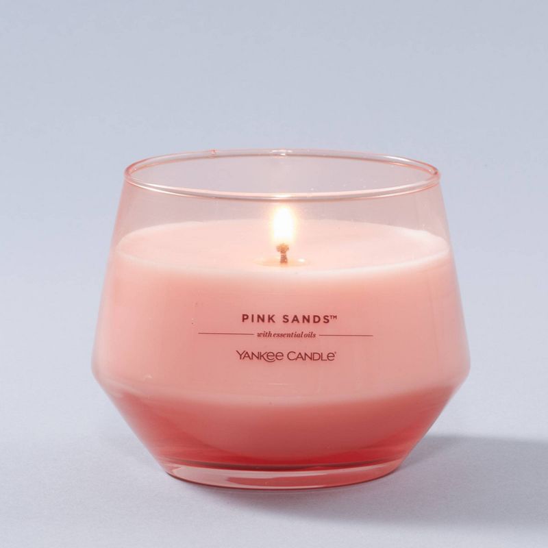 10oz 1-Wick Studio Collection Glass Candle Pink Sands - Yankee Candle, 3 of 11