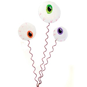 28.0 Inch 3 Monster Eye Stake Spooky Decorative Garden Stakes - 1 of 3