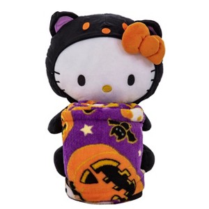 Sanrio Hello Kitty Hello Halloween Silk Touch with Hugger 40x50 Inches - 1 of 4