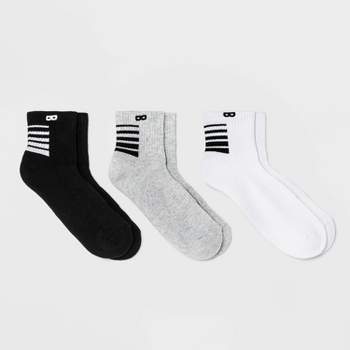 Pair of Thieves Men's Ankle Socks 3pk - Black 6-12