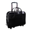 McKlein Willowbrook 1  Leather Patented Detachable - Wheeled Ladies' Laptop Briefcase (Black) - 2 of 4