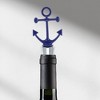 Unique Bargains Bottle Stoppers Anchor-Design Zinc Alloy Aluminum Alloy TPR 4.33"x1.50"x0.79" 1 Pc - 2 of 3