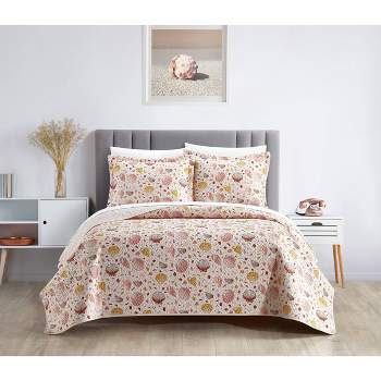 7pc King Clipped Jacquard Comforter & Sheet Set Terracotta Pink -  Threshold™ : Target