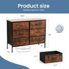 RISOKEYS Classic Wide Fabric Closet Dresser,with Storage Drawers, Chests Organizer,TV Stand with Metal Frame for Clothes,Living Room,Hallway - 3 of 4