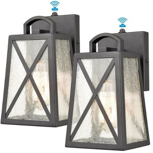 Claxy Dusk to Dawn Outdoor Lights Wall Mount Porch Lights Set of 2 - 1 of 4